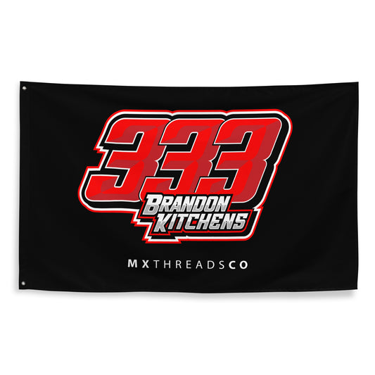 Brandon Kitchens 333 Pit Flag