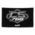 Cole Shondeck 768 Pit Wall Flag