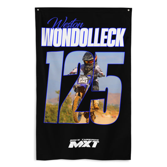 Weston Wondolleck 125 Pit Wall Flag
