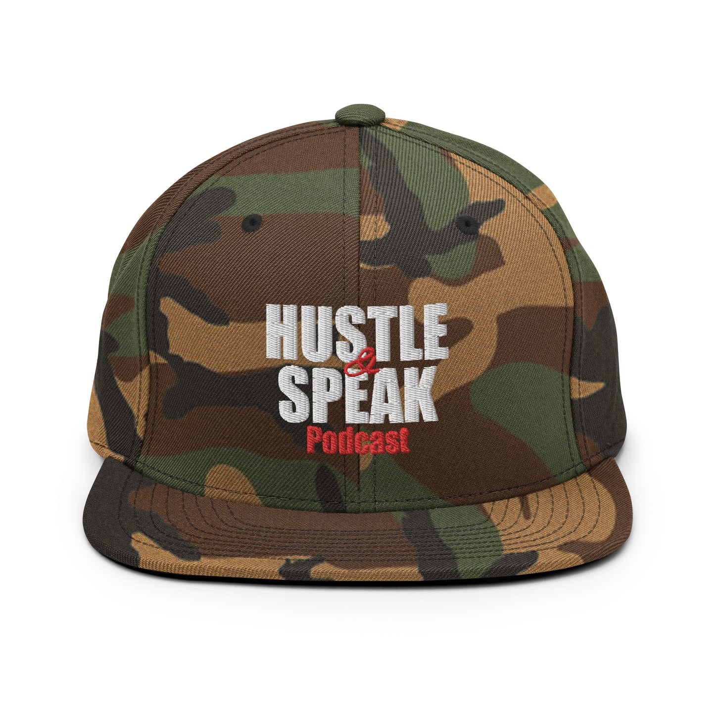 Hustle & Speak Podcast Snapback Hat