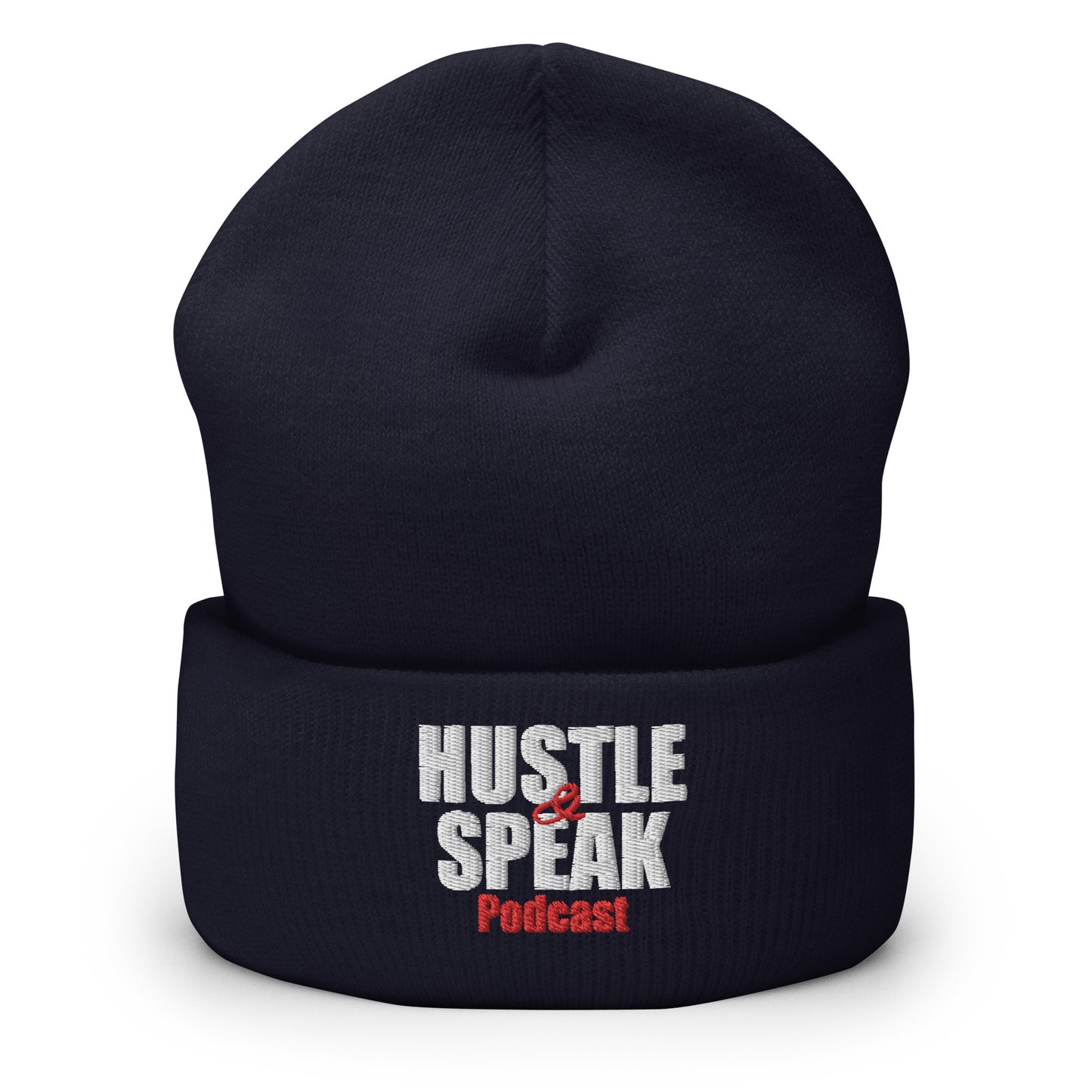 Hustle & Speak Podcast Cuffed Beanie