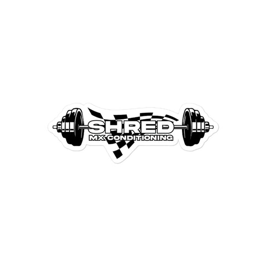 Shred MX Conditioning Vinyl Sticker