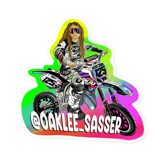 Oaklee Sasser Vinyl Stickers