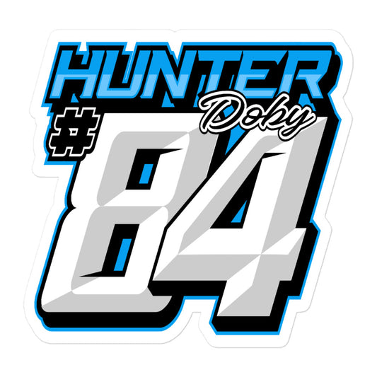 Hunter Doby 84 Vinyl Sticker