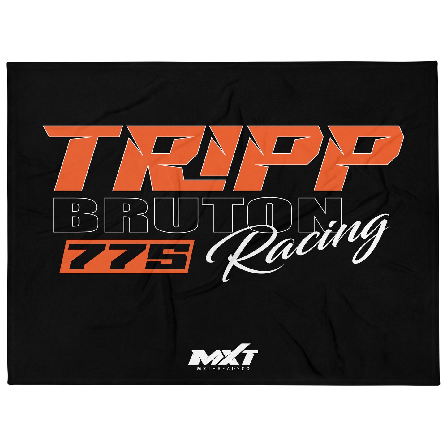 Tripp Bruton MXT 60"x80" Throw Blanket