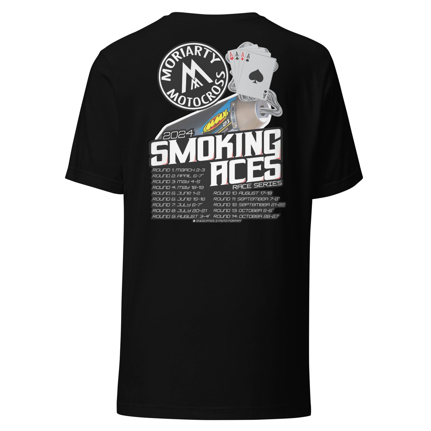 Moriarty MX Smoking Aces T-Shirt