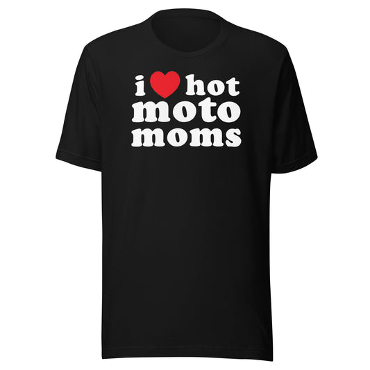 Vlog Epicness I Heart Hot Moto Moms Unisex T-Shirt