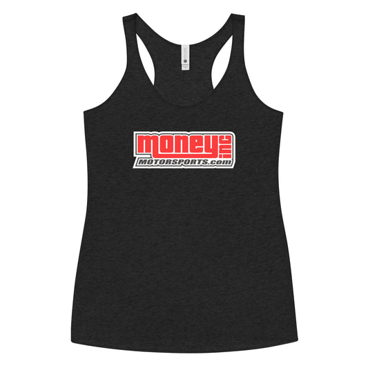 Money Inc Motorsports Women's Racerback Tank