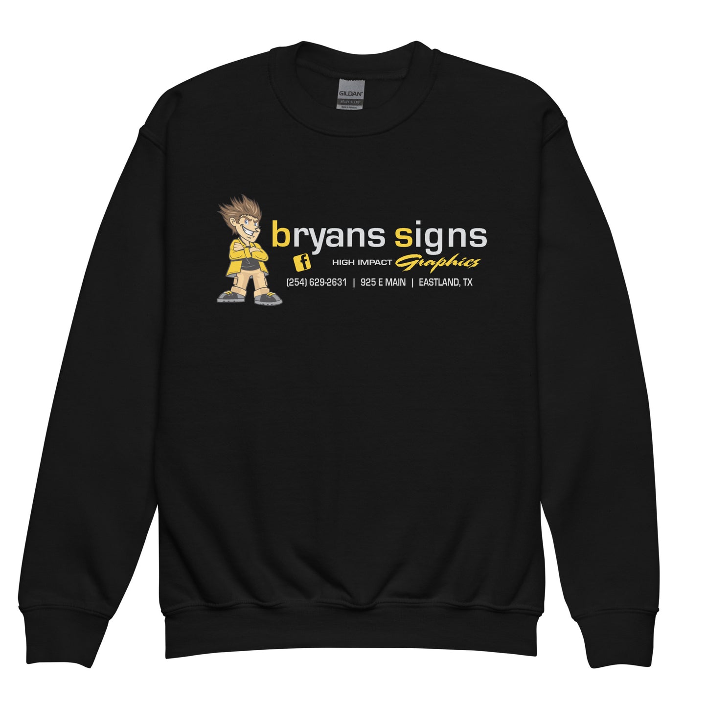 Bryan's Signs YOUTH Sweatshirt