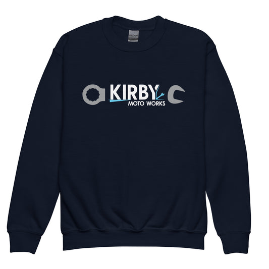 Kirby Moto Works YOUTH Crewneck Sweatshirt