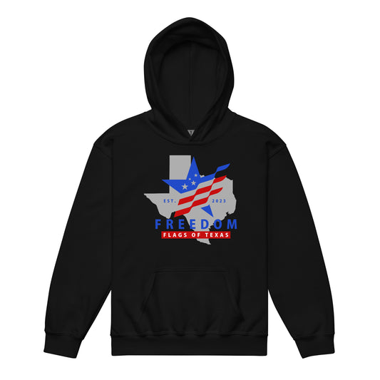 Freedom Flags of Texas YOUTH Hoodie