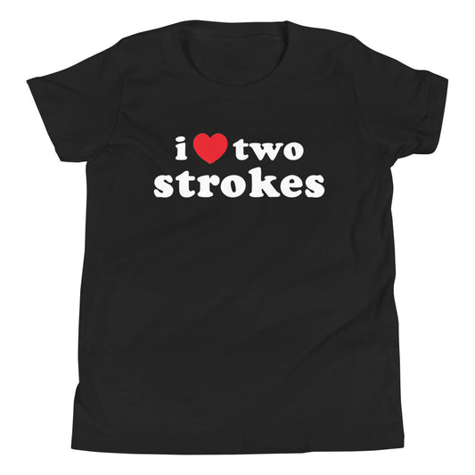 Vlog Epicness I Heart Two Strokes YOUTH T-Shirt