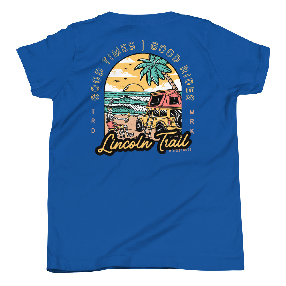 Lincoln Trail Good Times, Good Rides YOUTH T-Shirt
