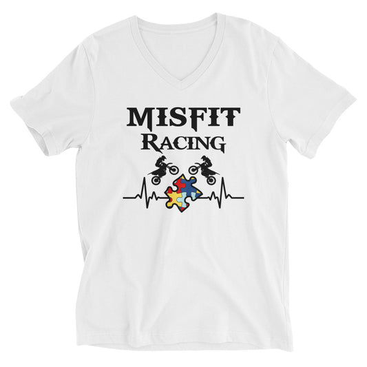 Misfit Racing V-Neck T-Shirt